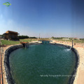 Blck fish farm pond geomembrane